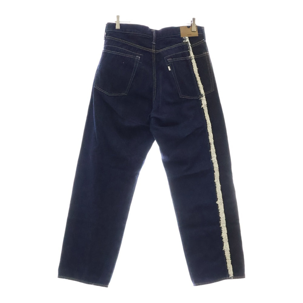 ROTOL(ロトル) 22AW FRANKEN 6POCKETS DENIM フランケン 切替デザイン 6ポケット ワイドフィット デニムパンツ インディゴ R22WPSK07