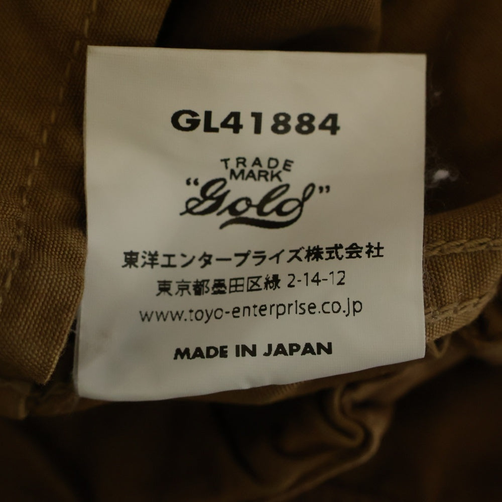 GOLD(ゴールド) COTTON WEATHER OVER PANTS コットン ウェザー カーゴ オーバーパンツ ブラウン GL41884