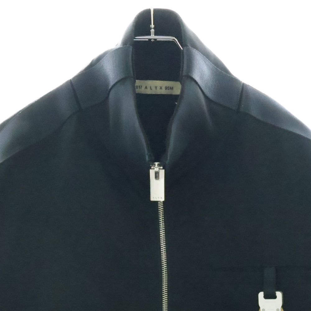 1017 ALYX 9SM(アリクス) サイドライン コースターバックル トラックジャケット ブラック