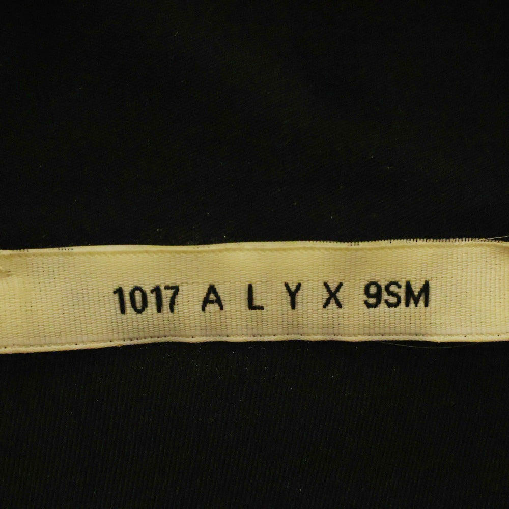 1017 ALYX 9SM(アリクス) サイドライン コースターバックル トラックジャケット ブラック
