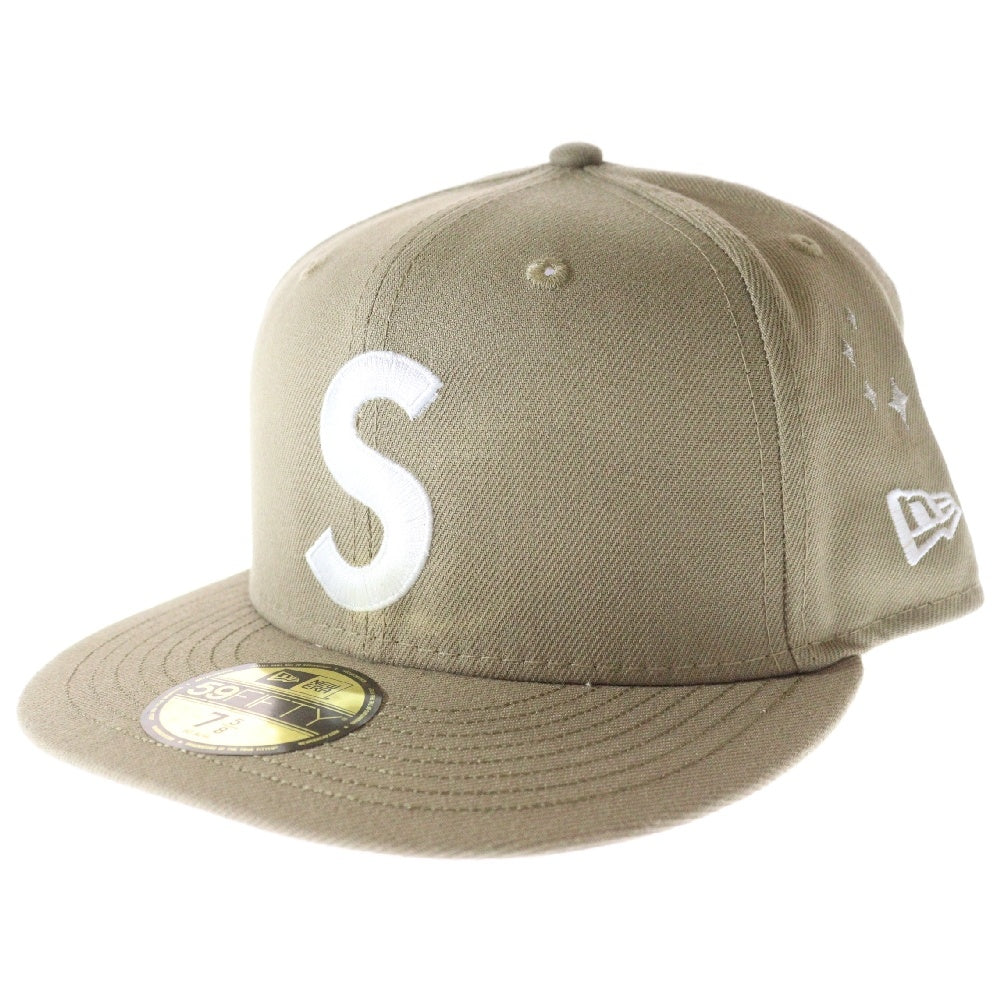 SUPREME(シュプリーム) 22SS×NEW ERA Characters S Logo ニューエラ キャラクターズ Sロゴデザイン ベースボール キャップ 帽子 ブラウン