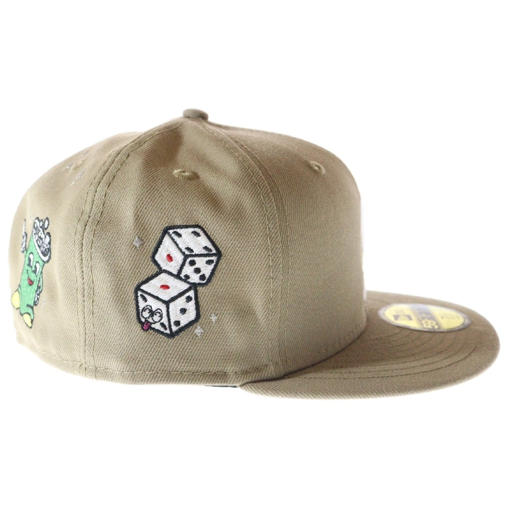 SUPREME(シュプリーム) 22SS×NEW ERA Characters S Logo ニューエラ キャラクターズ Sロゴデザイン ベースボール キャップ 帽子 ブラウン
