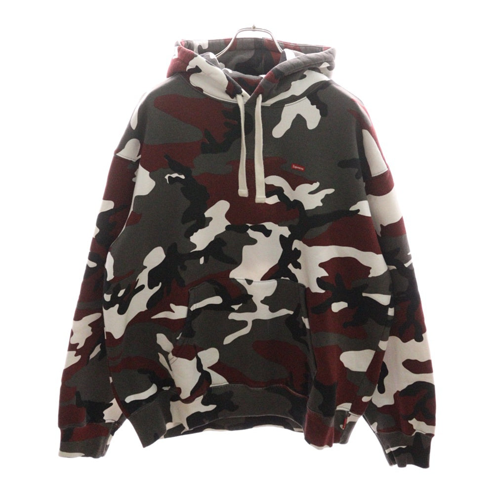 SUPREME(シュプリーム) 23AW Small Box Drawcord Hooded Sweatshirt スモール ボックス ドローコード カモ柄 プルオーバースウェットパーカー マルチ