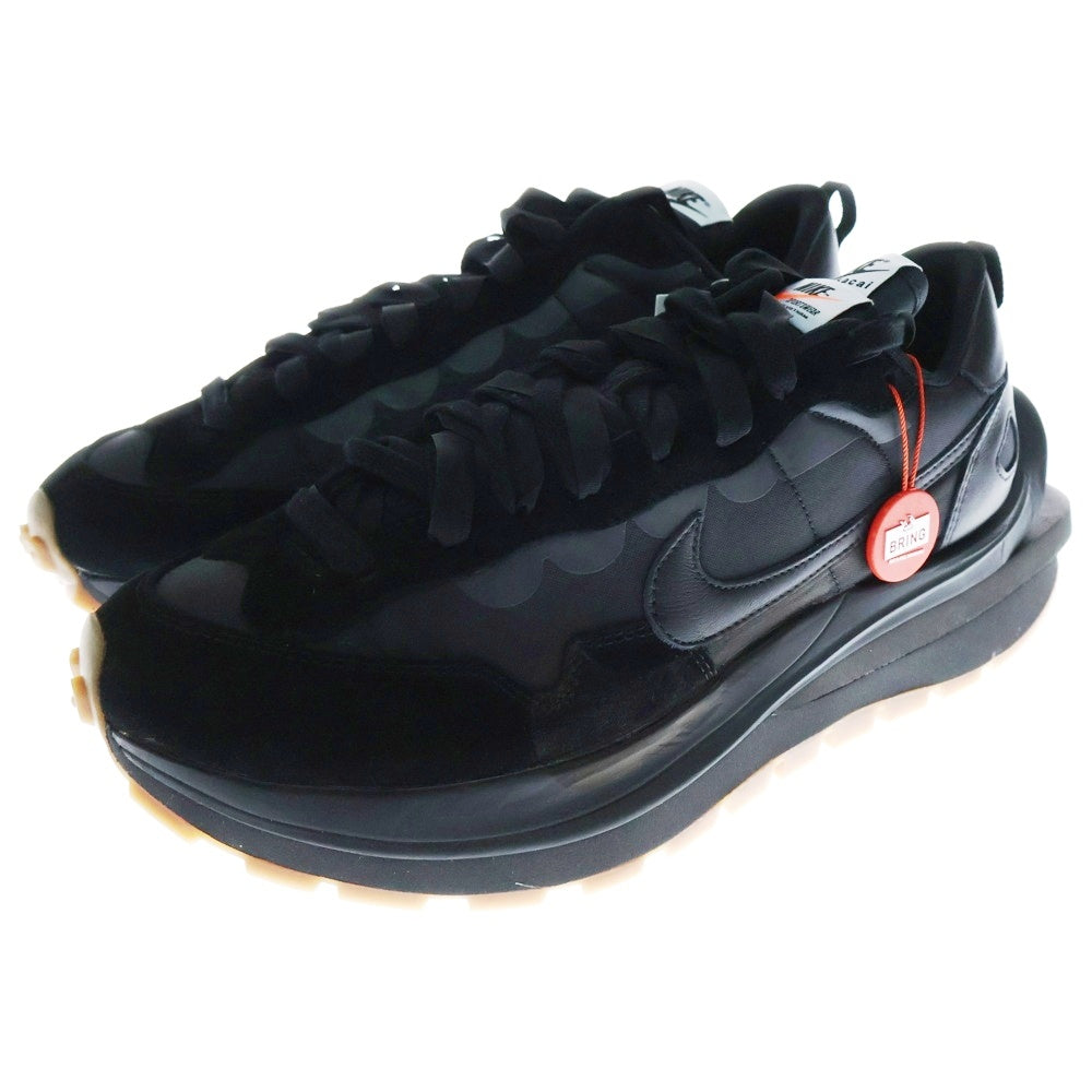 NIKE(ナイキ) ×sacai VAPOR WAFFLE BLACK GUM サカイ ヴェイパーワッフル ブラックガム ローカットスニーカー US12/30cm ブラック DD1875-001