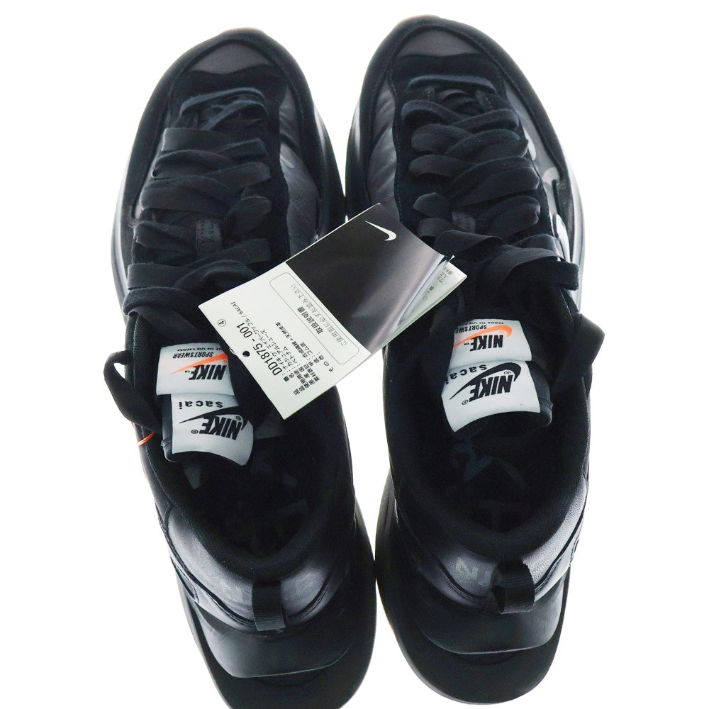 NIKE(ナイキ) ×sacai VAPOR WAFFLE BLACK GUM サカイ ヴェイパーワッフル ブラックガム ローカットスニーカー US12/30cm ブラック DD1875-001