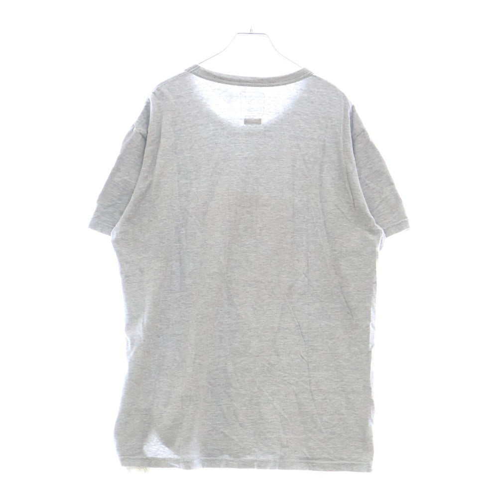 VISVIM(ヴィスヴィム) 17SS DRY VINTAGE CREW S/S MOTOR CLUB TEE ドライ ヴィンテージ モーター クラブ クルーネックTシャツ 半袖カットソー グレー 0117105010039
