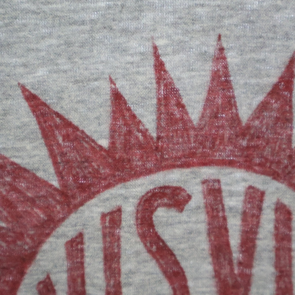 VISVIM(ヴィスヴィム) 17SS DRY VINTAGE CREW S/S MOTOR CLUB TEE ドライ ヴィンテージ モーター クラブ クルーネックTシャツ 半袖カットソー グレー 0117105010039