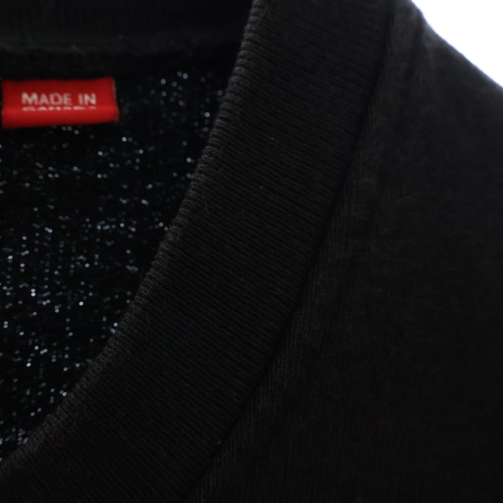 SUPREME(シュプリーム) 15AW Athletic Split Crewneck アスレチック スプリット クルーネックスウェットトレーナー ブラック/ブルー/レッド