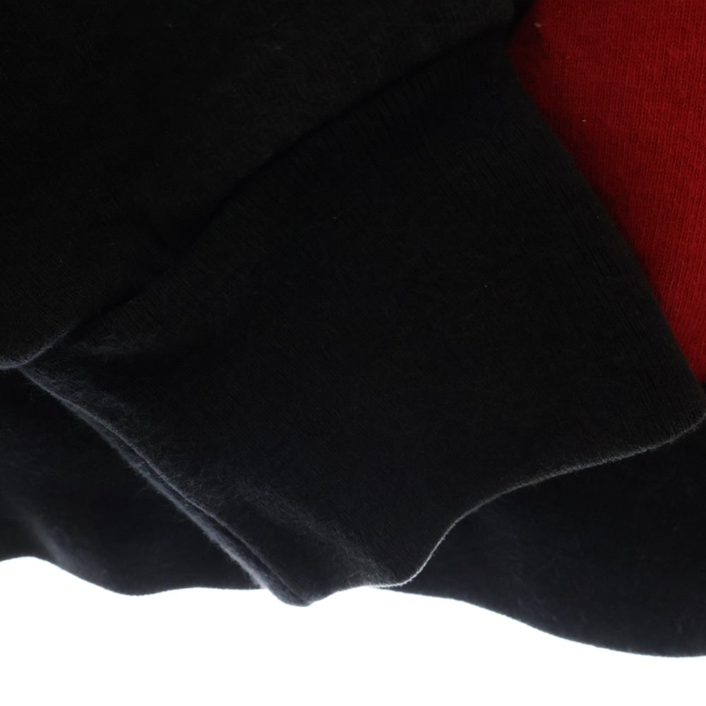 SUPREME(シュプリーム) 15AW Athletic Split Crewneck アスレチック スプリット クルーネックスウェットトレーナー ブラック/ブルー/レッド