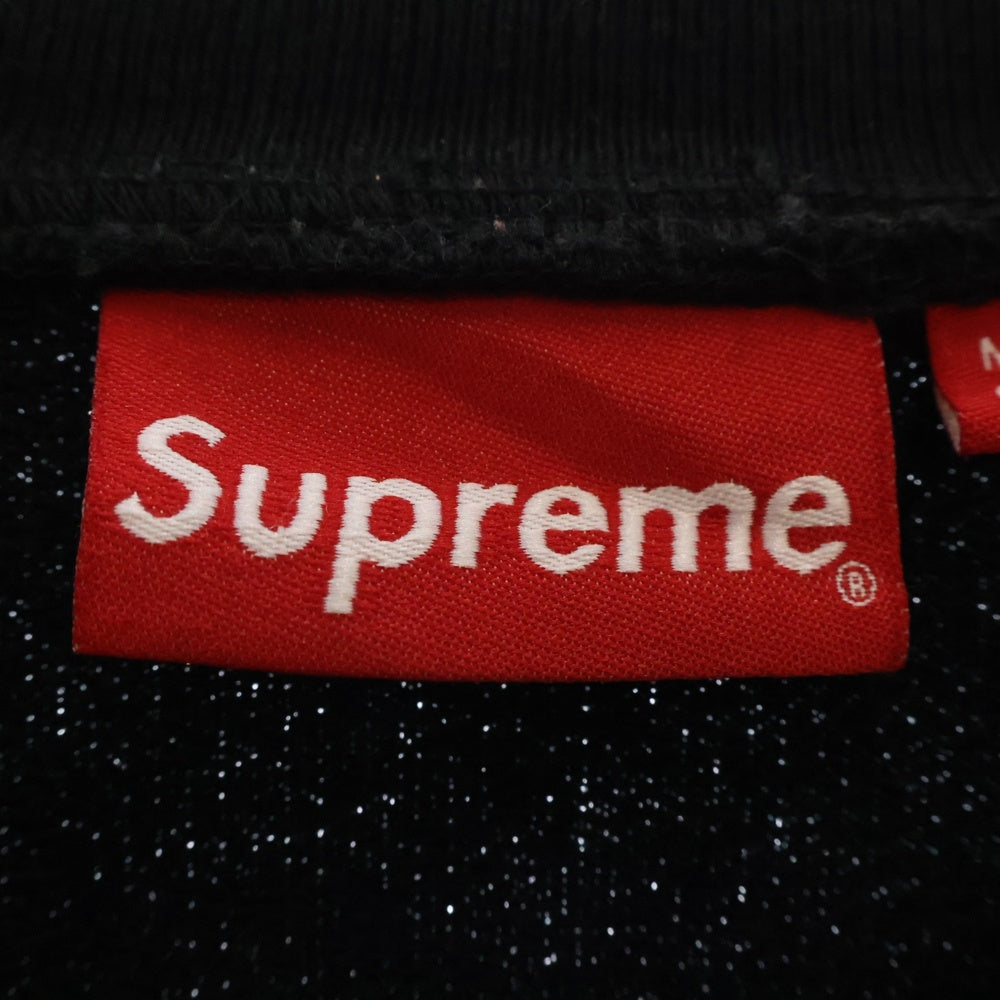 SUPREME(シュプリーム) 15AW Athletic Split Crewneck アスレチック スプリット クルーネックスウェットトレーナー ブラック/ブルー/レッド