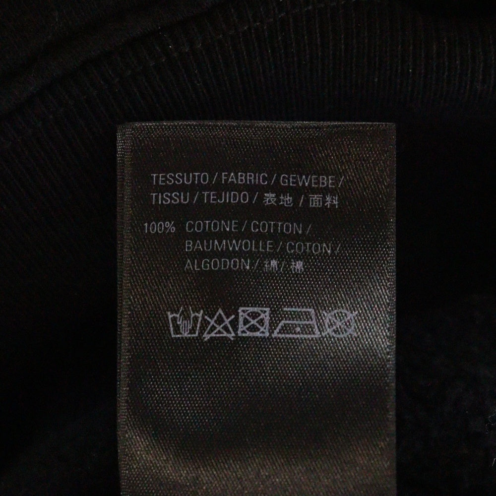 BALENCIAGA(バレンシアガ) バーコードロゴ モックネック スウェット トレーナー ブラック 652981 TKVE6
