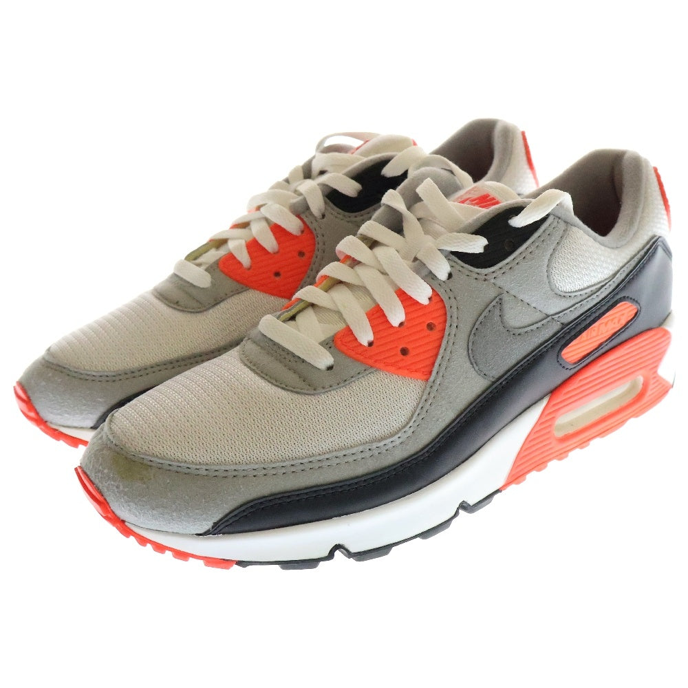 NIKE(ナイキ) AIR MAX 3 INFRA RED エア マックス 3 インフラ レッド ローカットスニーカー ホワイト US10.5/28.5cm CT1685-100