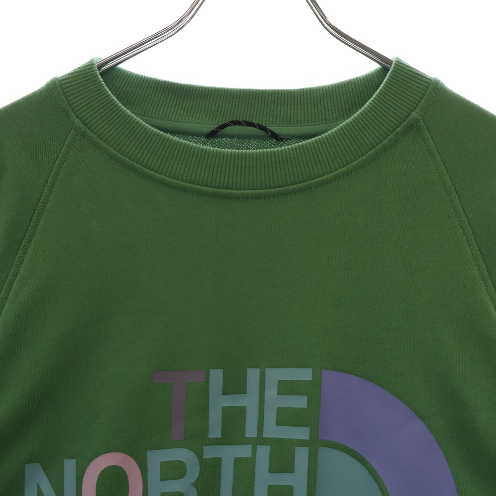 THE NORTH FACE(ザノースフェイス) ×CLOT Graphic Crewneck クロット 両面プリントロゴプリント クルーネック スウェット トレーナー グリーン NF0A873F