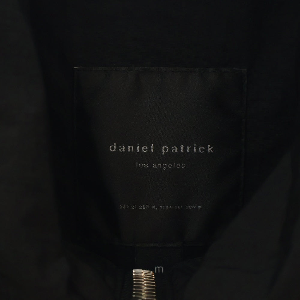 Daniel Patrick(ダニエルパトリック) USA製 バイカラー ナイロン ジップアップジャケット イエロー/ブラック DP-190101211