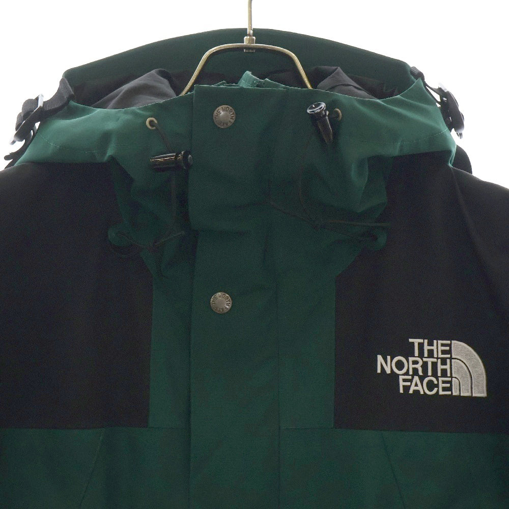 THE NORTH FACE(ザノースフェイス) 1990 MOUNTAIN JACKET GORE-TEX ゴアテックス バイカラー フーデッド マウンテンジャケット グリーン/ブラック NF0A3XEJ