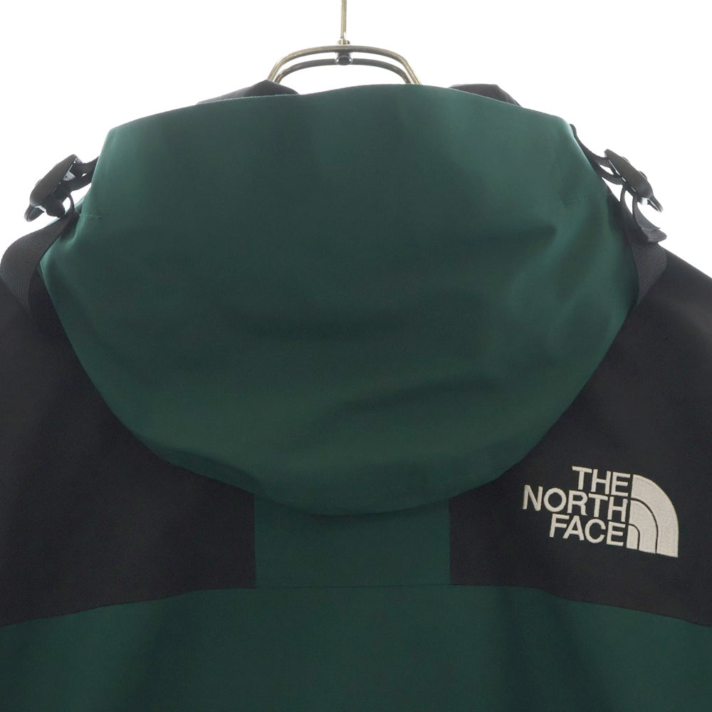 THE NORTH FACE(ザノースフェイス) 1990 MOUNTAIN JACKET GORE-TEX ゴアテックス バイカラー フーデッド マウンテンジャケット グリーン/ブラック NF0A3XEJ