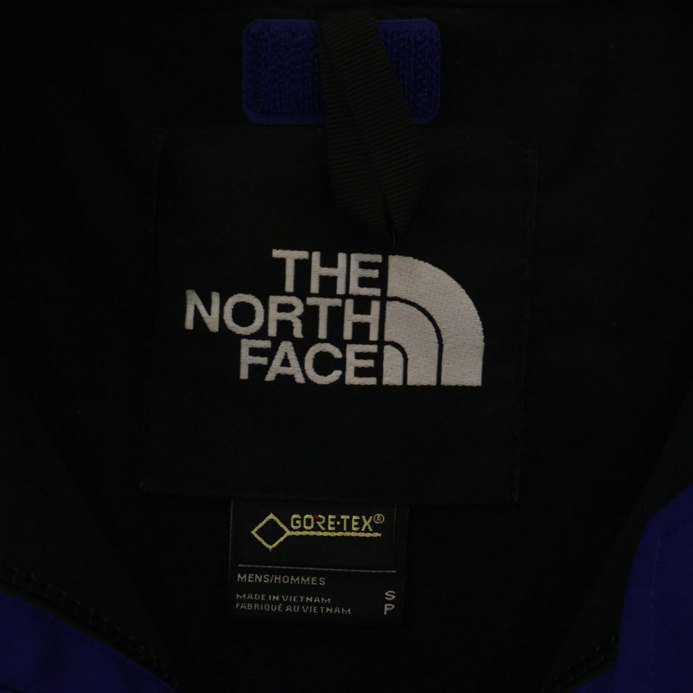 THE NORTH FACE(ザノースフェイス) 1990 MOUNTAIN JACKET GTX ゴアテックス バイカラー フーデッド マウンテンジャケット ブルー/ブラック NF0A3JPA