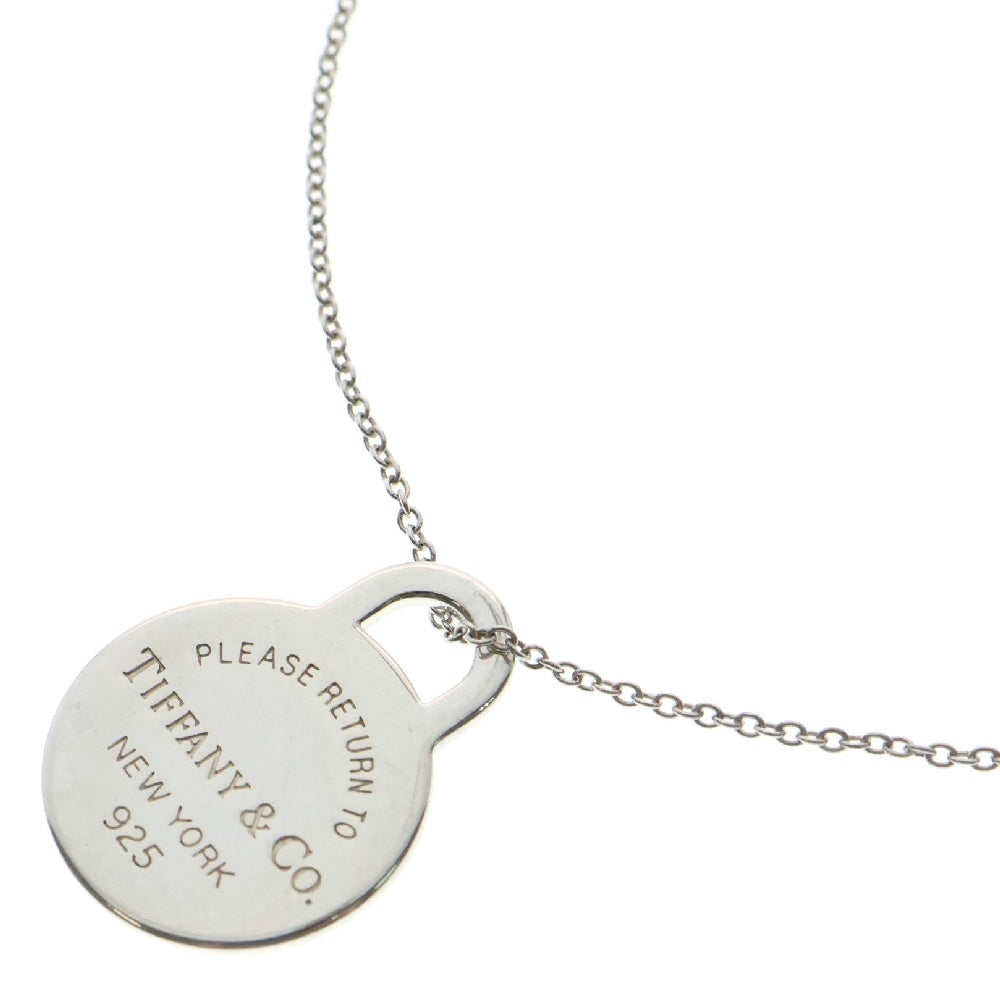 TIFFANY & Co.(ティファニー) リターン トゥ ティファニー ラウンドタグ ネックレス シルバー レディース