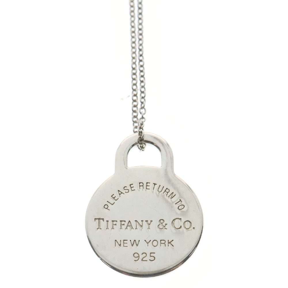 TIFFANY & Co.(ティファニー) リターン トゥ ティファニー ラウンドタグ ネックレス シルバー レディース