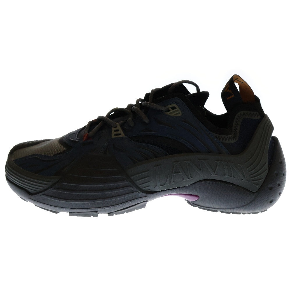 LANVIN(ランバン) Flash-X Sneakers フラッシュ エックス ローカットスニーカー ブルー/ブラック 22BR102