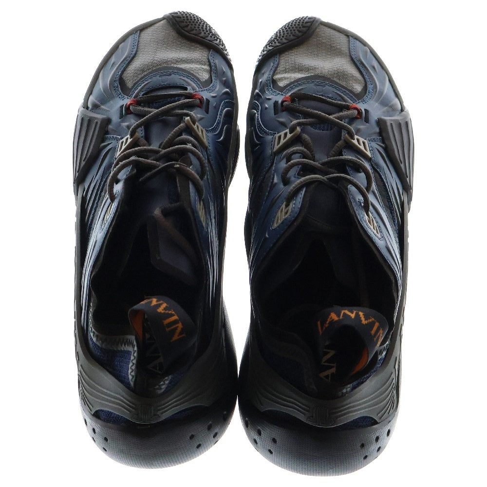 LANVIN(ランバン) Flash-X Sneakers フラッシュ エックス ローカットスニーカー ブルー/ブラック 22BR102