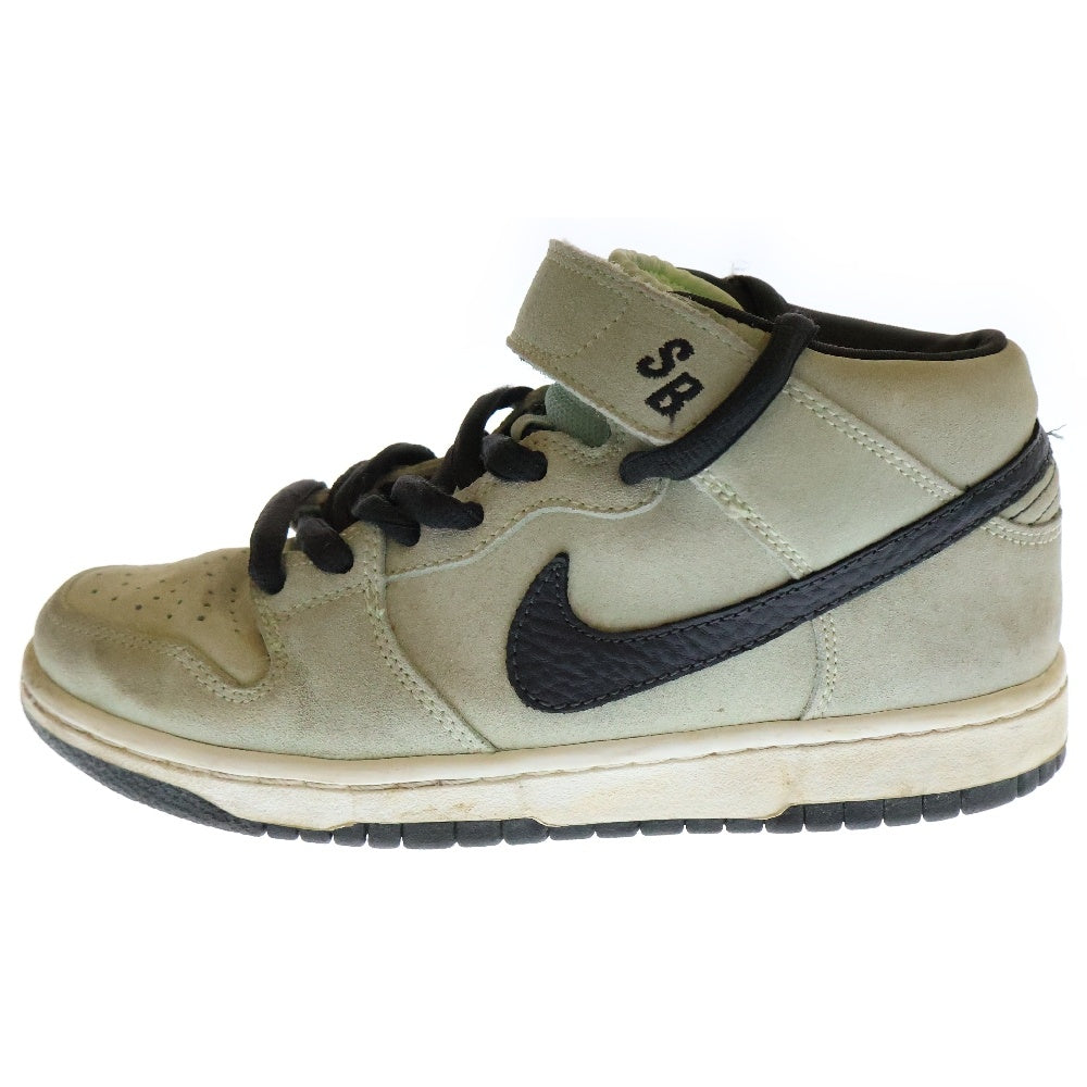 NIKE(ナイキ) 【観賞用 2008年製】 DUNK MID PRO SB ダンク プロ ミッドカットスニーカー アイスグリーン ダークチャコール ライトブルー US6/24cm レディース314383-301