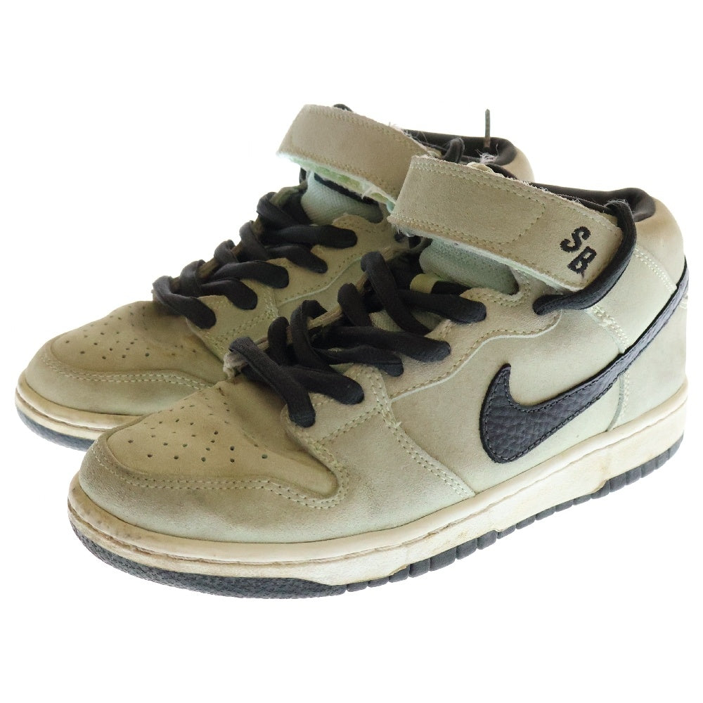 NIKE(ナイキ) 【観賞用 2008年製】 DUNK MID PRO SB ダンク プロ ミッドカットスニーカー アイスグリーン ダークチャコール ライトブルー US6/24cm レディース314383-301