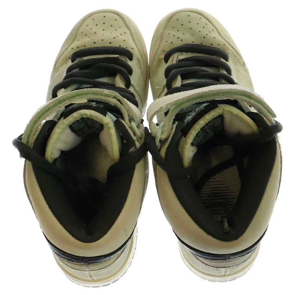 NIKE(ナイキ) 【観賞用 2008年製】 DUNK MID PRO SB ダンク プロ ミッドカットスニーカー アイスグリーン ダークチャコール ライトブルー US6/24cm レディース314383-301