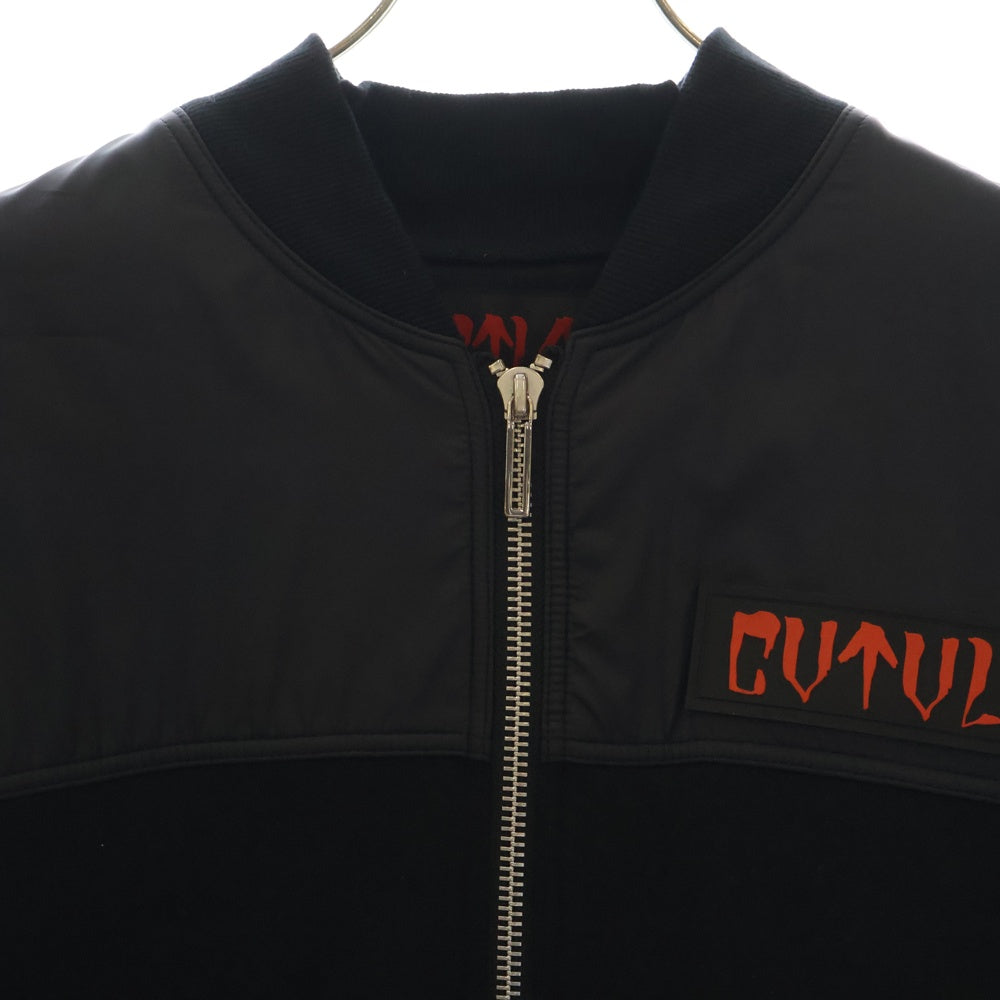 cvtvlist(カタリスト) 23AW CTLS GENERAL BZ ROYAL FLASH ロイヤルフラッシュ別注 ロゴパッチ ジェネラルブルゾン ボンバージャケット ブラック 230109RF02