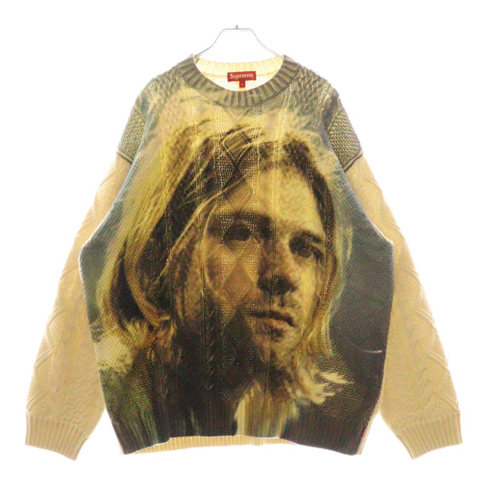 SUPREME(シュプリーム) 23SS Kurt Cobain Sweater カートコバーン ニットセーター ベージュ