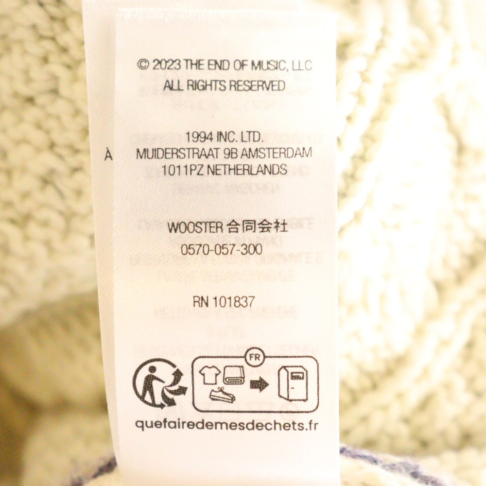 SUPREME(シュプリーム) 23SS Kurt Cobain Sweater カートコバーン ニットセーター ベージュ
