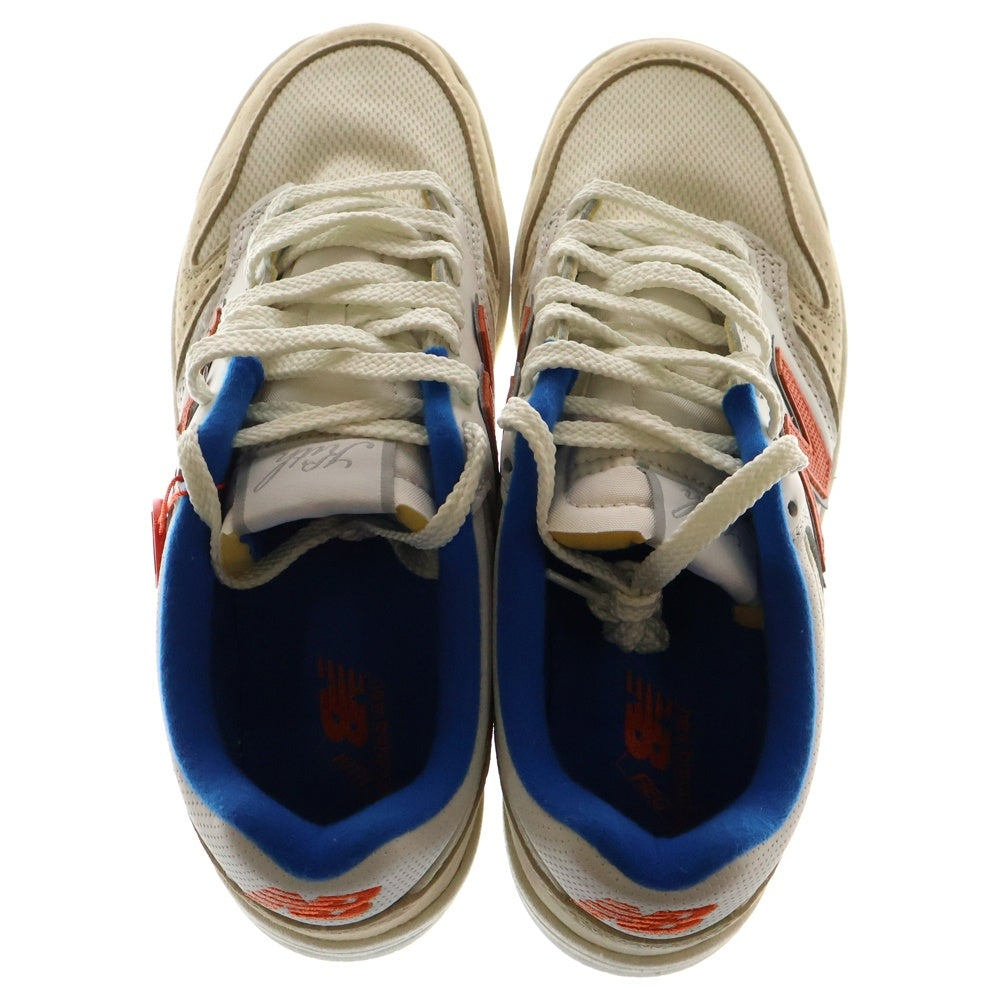 New Balance(ニューバランス) ×KITH Numeric 480 Madison Square Garden ヌメリック480 マディソンスクエアガーデン ローカットスニーカー ホワイト/オレンジ US9/27cm NM480NYC