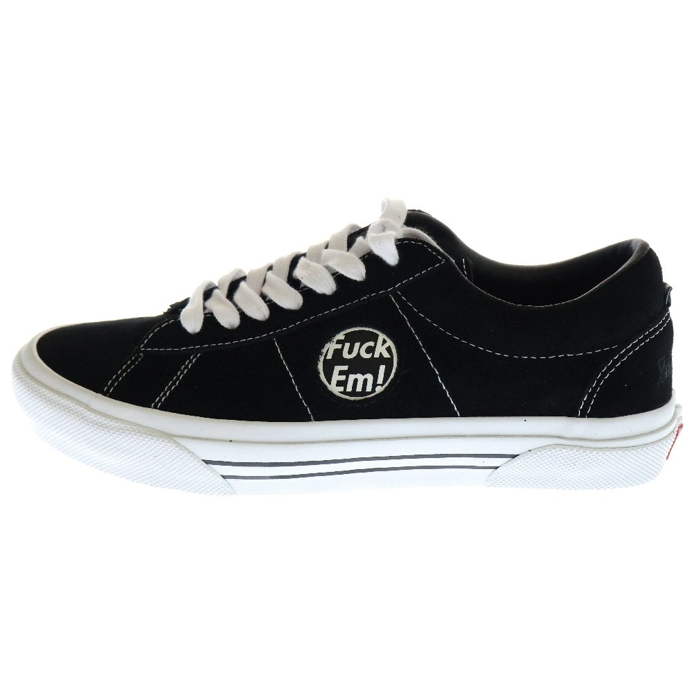 SUPREME(シュプリーム) 24SS ×VANS Sid Fuck Em バンズ スケート シド スエードローカットスニーカー ブラック US9/27cm VN000MQ8CJK