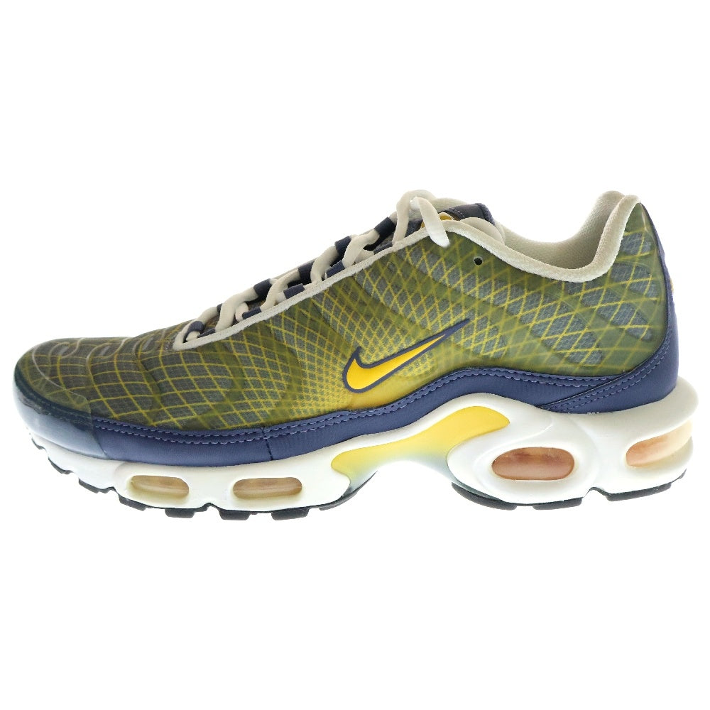 NIKE(ナイキ) AIR MAX PLUS OG エアマックスプラス ローカットスニーカー イエロー/ネイビー US9/27.0cm BV1983-500