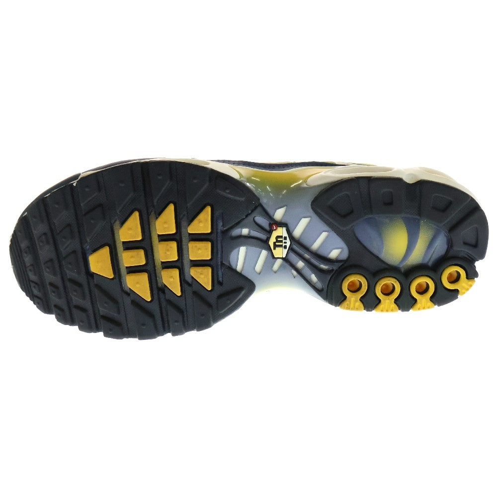 NIKE(ナイキ) AIR MAX PLUS OG エアマックスプラス ローカットスニーカー イエロー/ネイビー US9/27.0cm BV1983-500