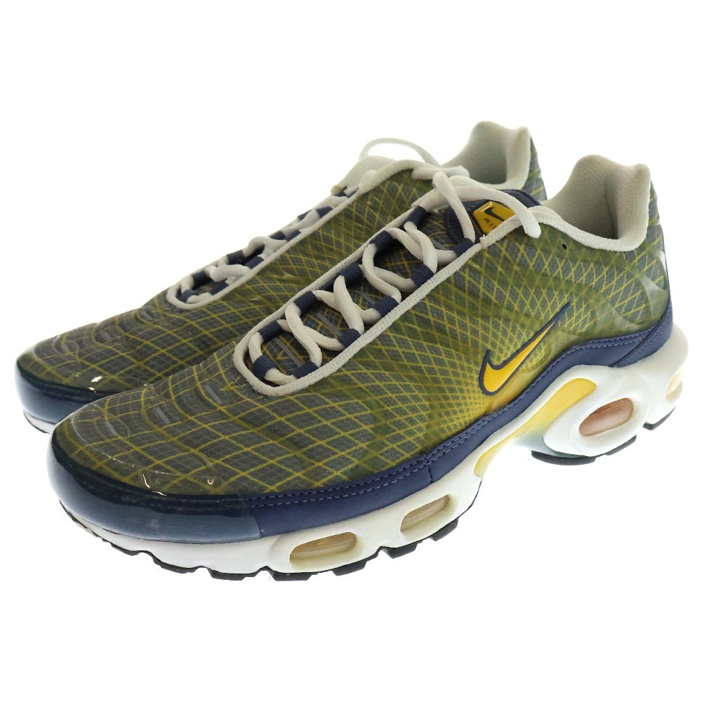 NIKE(ナイキ) AIR MAX PLUS OG エアマックスプラス ローカットスニーカー イエロー/ネイビー US9/27.0cm BV1983-500