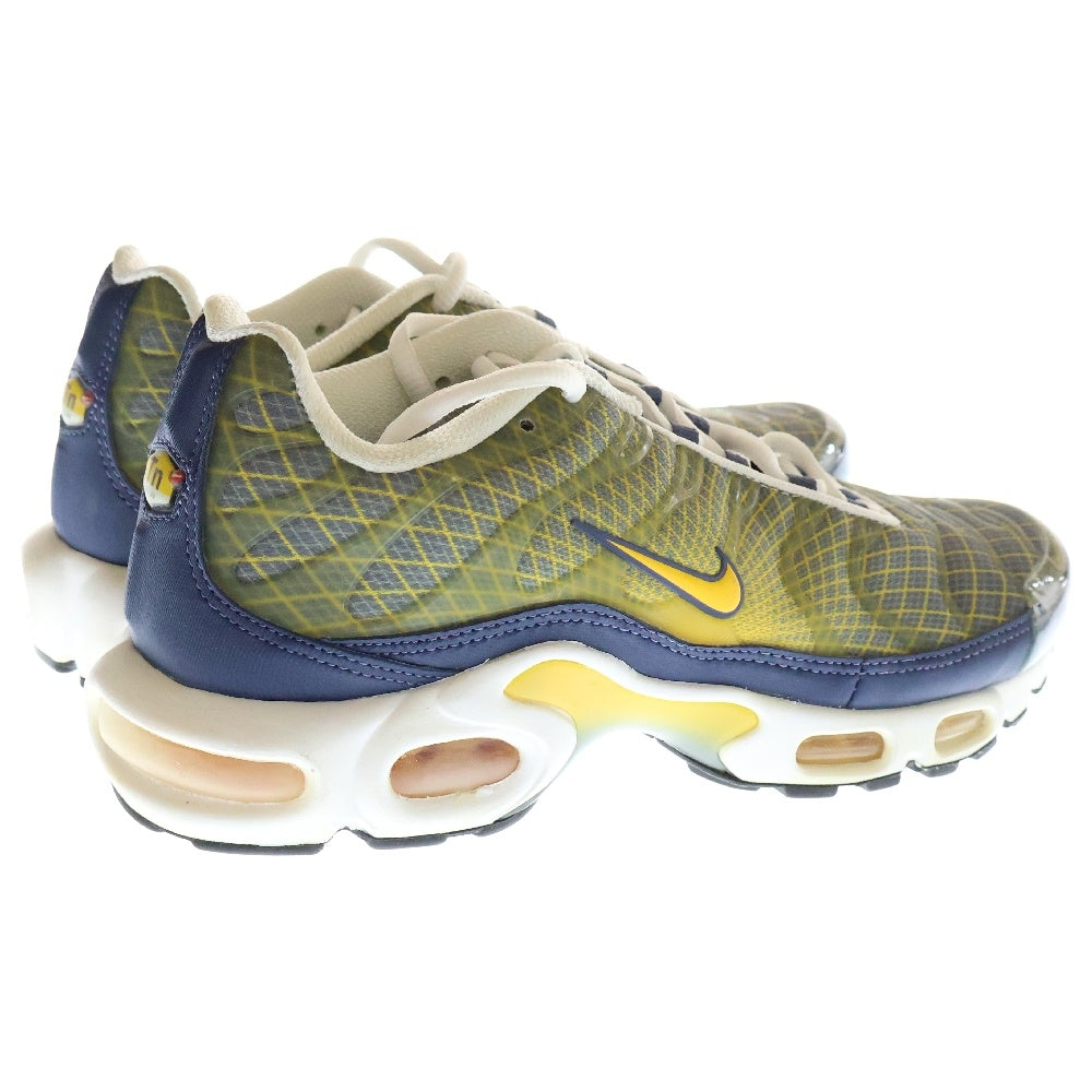 NIKE(ナイキ) AIR MAX PLUS OG エアマックスプラス ローカットスニーカー イエロー/ネイビー US9/27.0cm BV1983-500