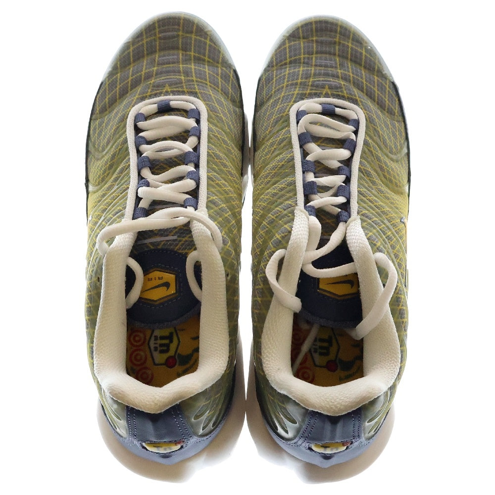 NIKE(ナイキ) AIR MAX PLUS OG エアマックスプラス ローカットスニーカー イエロー/ネイビー US9/27.0cm BV1983-500
