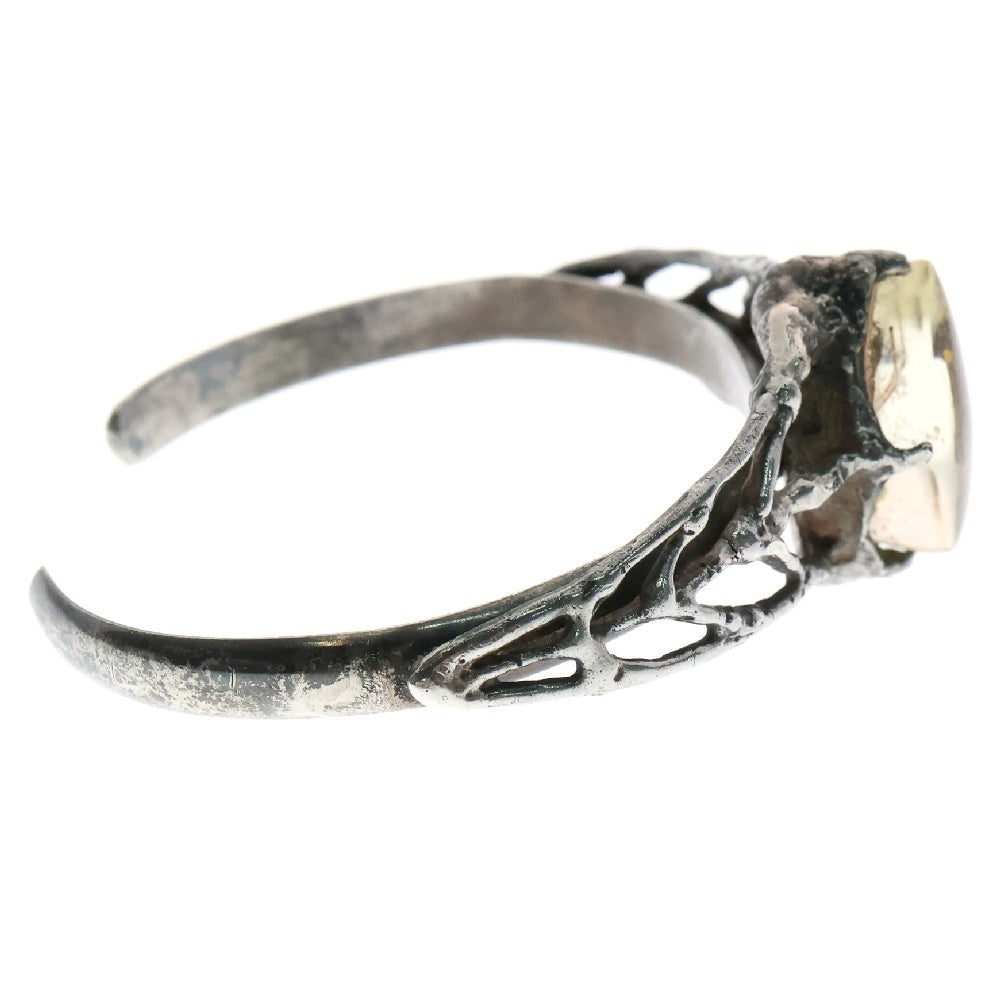 MFM(エムエフエム) DIA BANGLE ダイヤ スパイダー バングル ブレスレット ピンク/シルバー