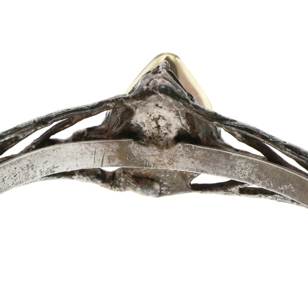MFM(エムエフエム) DIA BANGLE ダイヤ スパイダー バングル ブレスレット ピンク/シルバー