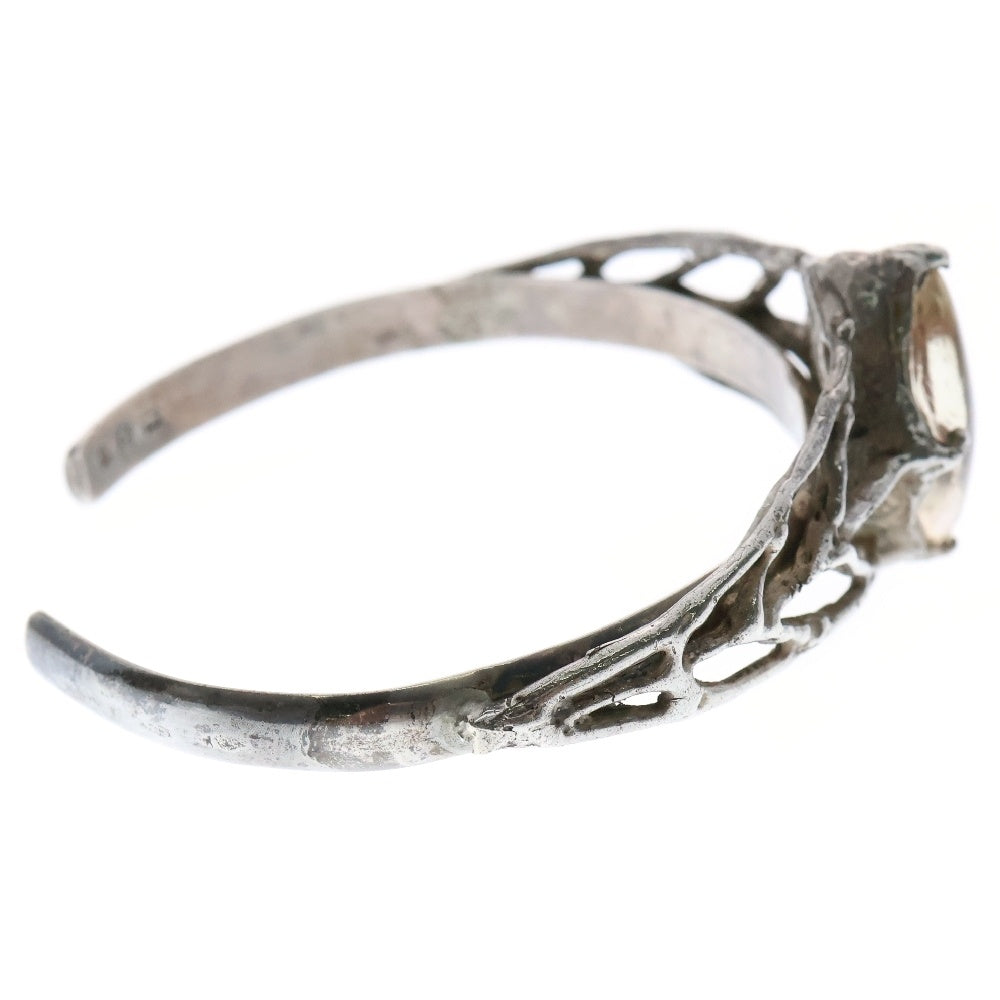 MFM(エムエフエム) DIA BANGLE ダイヤ スパイダー バングル ブレスレット オレンジ/シルバー