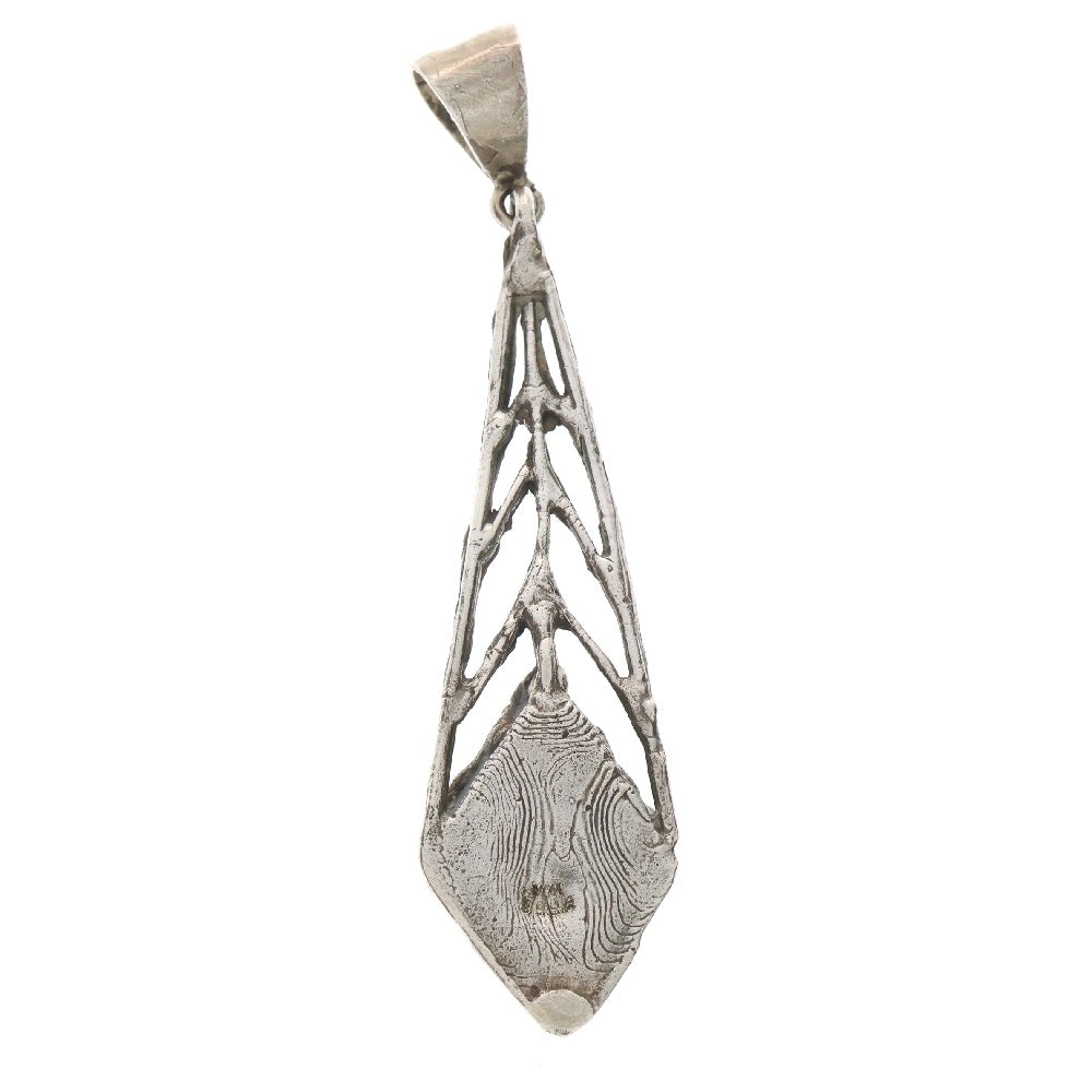 MFM(エムエフエム) DIA WEB PENDANT NECKLACE ダイヤ スパイダー ウェブ ペンダントトップ ネックレス オレンジ/シルバー
