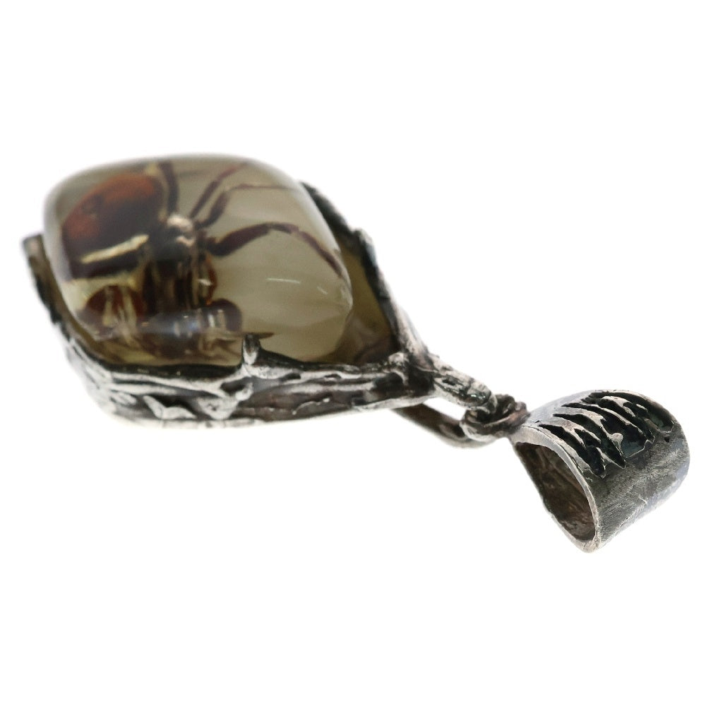 MFM(エムエフエム) DIA PENDANT NECKLACE ダイヤ スパイダー ペンダントトップ ネックレス ホワイト/シルバー