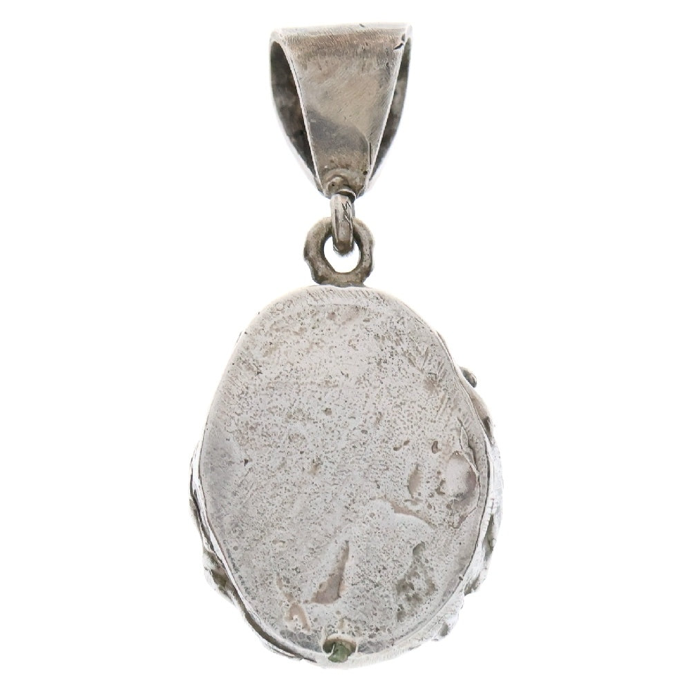MFM(エムエフエム) HEX PENDANT NECKLACE ヘックス スパイダー ペンダントトップ ネックレス ホワイト/シルバー
