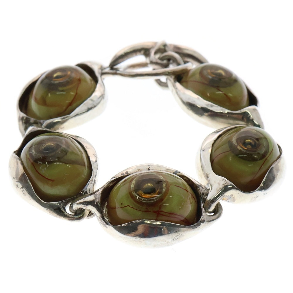 ALEX STREETER(アレックスストリーター) Angel Eye Bracelet エンジェルアイ 義眼 ブレスレット シルバー