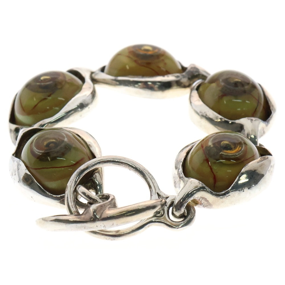 ALEX STREETER(アレックスストリーター) Angel Eye Bracelet エンジェルアイ 義眼 ブレスレット シルバー