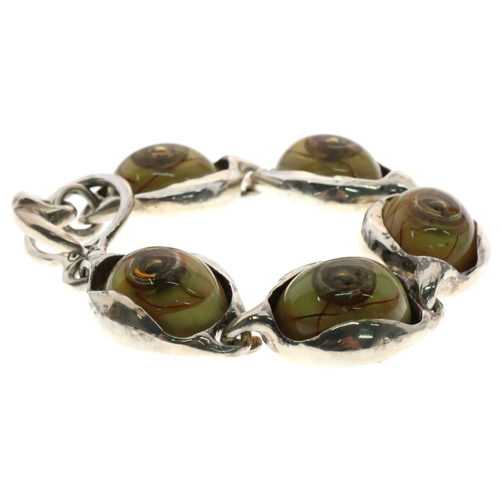 ALEX STREETER(アレックスストリーター) Angel Eye Bracelet エンジェルアイ 義眼 ブレスレット シルバー