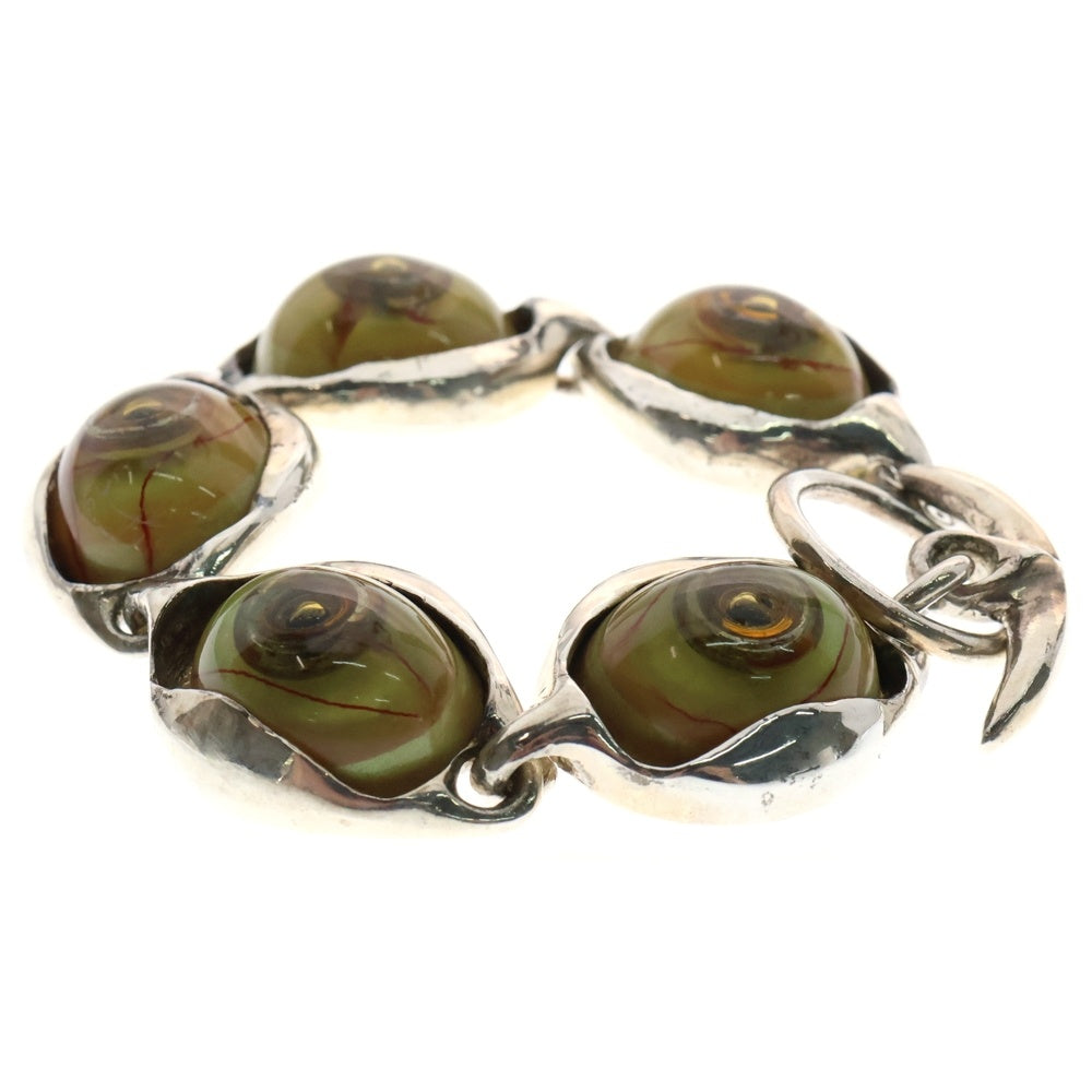 ALEX STREETER(アレックスストリーター) Angel Eye Bracelet エンジェルアイ 義眼 ブレスレット シルバー