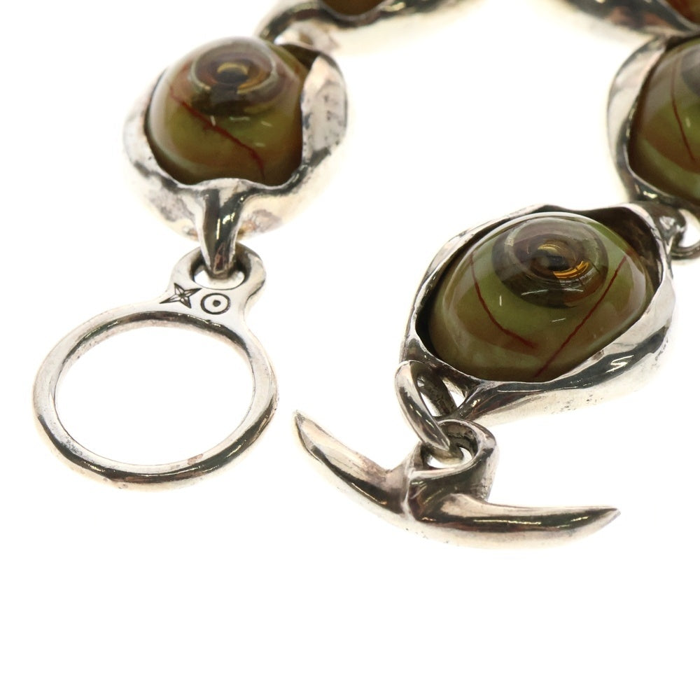 ALEX STREETER(アレックスストリーター) Angel Eye Bracelet エンジェルアイ 義眼 ブレスレット シルバー