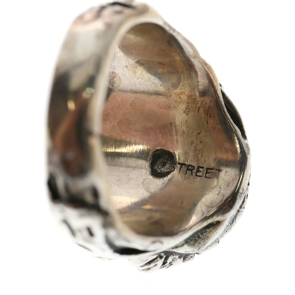 ALEX STREETER(アレックスストリーター) New Angel Devil Heart Ring ニューエンジェル デビル ハート ゴールドスター リング 指輪 20号 レッド/シルバー